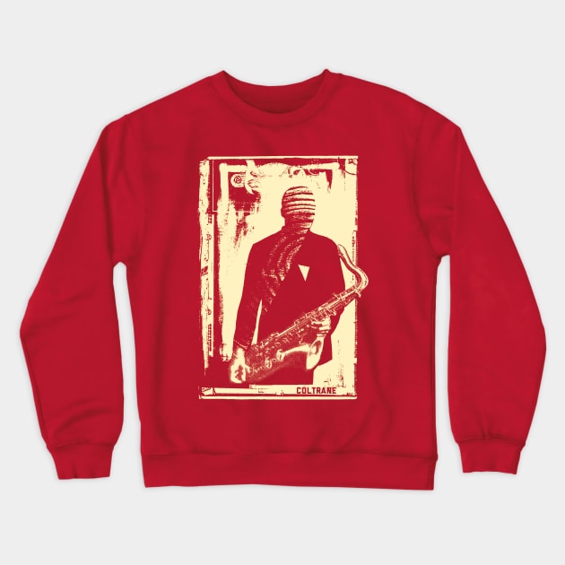 John Coltrane Crewneck Sweatshirt by todd_stahl_art